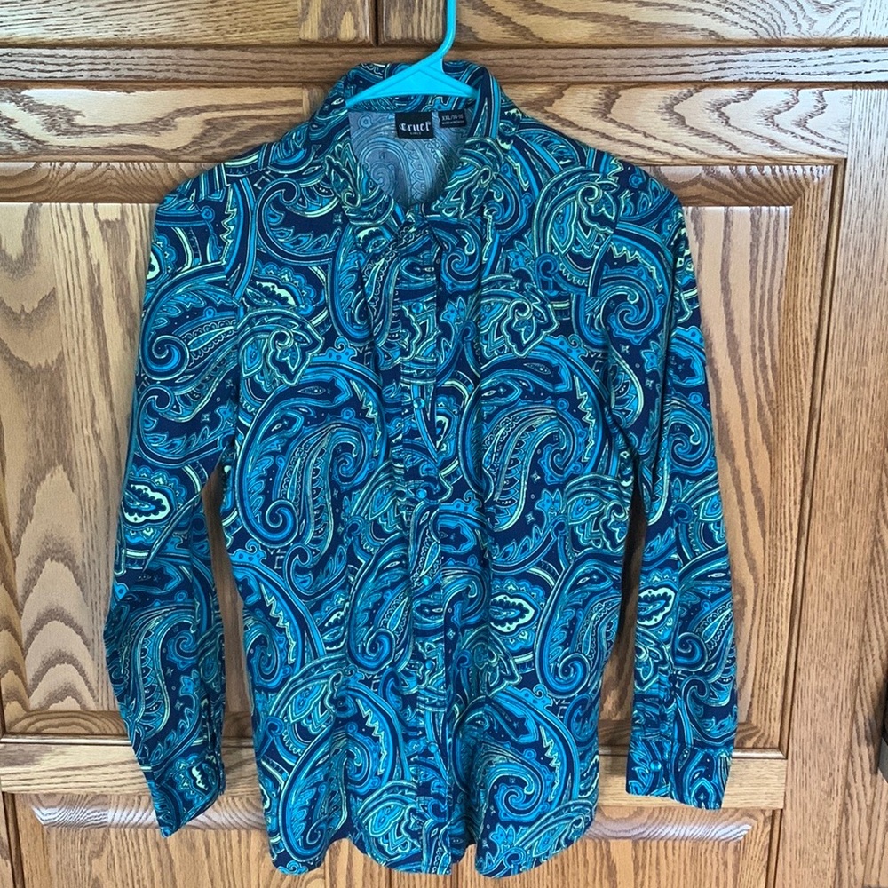 Cruel Girl 14/16 western button down shirt